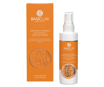 BasicLab Capillus Detangling Smoothing Nourishing sprej za razčesavanje