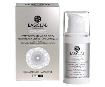 BasicLab Dermocosmetics Peptide Dark Circle & Puffiness Reducing lahka krema za okoli oči