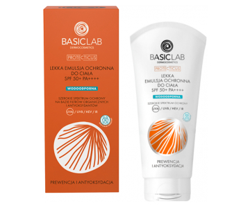 BasicLab Protecticus Light Protective Emulsion SPF 50 za telo